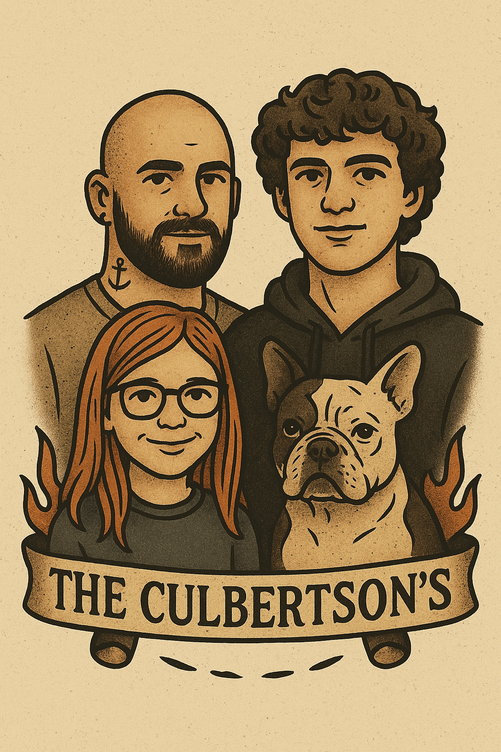 Matt and kids